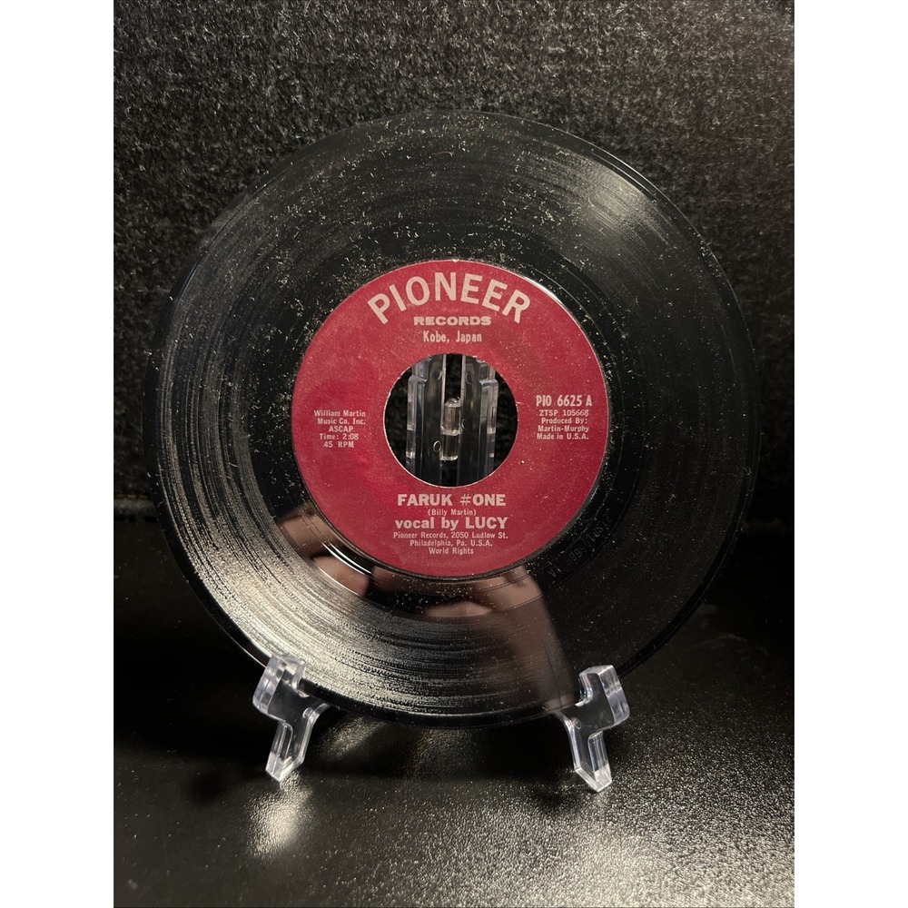 FARUK~#One (vocal by Lucy) & #Two (vocal by Faruk) ✦ Funk+Soul 45~PIONEER #6625